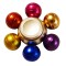 Spinner Galaxy Bloom, din aluminiu , 6 cm, 43SP