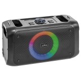 Boxa Portabila Party Street BT FM SD USB AUX, TWS, 100W, 3Ah, Bluetooth, Microfon, Curea de umar, Negru