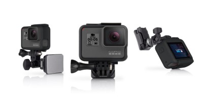 Montura GoPro casca, montare fata sau lateral foto