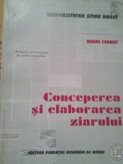 Mihai Cernat - Conceperea si elaborarea ziarului (Editia: 2003) foto