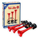 Cumpara ieftin Claxon Pneumatic Triplu 24V Triple Arab pentru Camion, TIR si Autobuz, 125 dB, 3-10 Bar