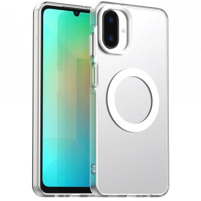 Husa MagSafe pentru Samsung Galaxy A07 4G A075, Techsuit, CandyCase, Alba foto
