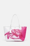 Sprayground poșetă culoarea roz, 910T7428NSZ