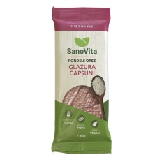 RONDELE OREZ CU GLAZURA CAPSUNI 66GR