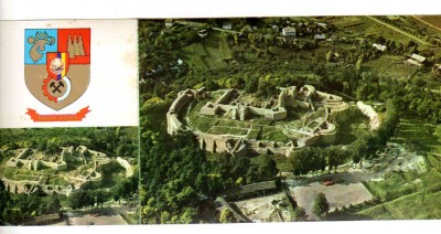 CP DUBLA CETATEA DE SCAUN A SUCEVEI STEMA JUDETULUI ED SPORT TURISM foto
