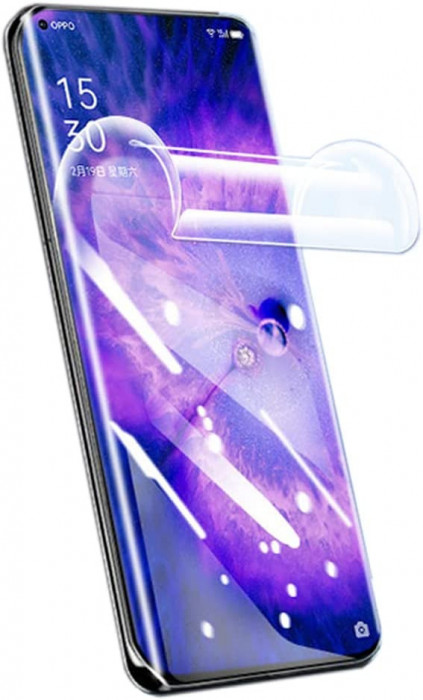 Folie protectie, silicon hidrogel, pentru Oppo Find X5 Pro, ecran, regenerabila