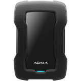 HDD extern ADATA, 5TB, HD330, 2.5, USB 3.1, Senzor protectie socuri, Criptare Date, Negru, A-data
