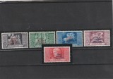Egee (Italia) 1938 - 2000 ani Augusto , serie Posta Aeriana 5 valori,MNH,Mi.185-189