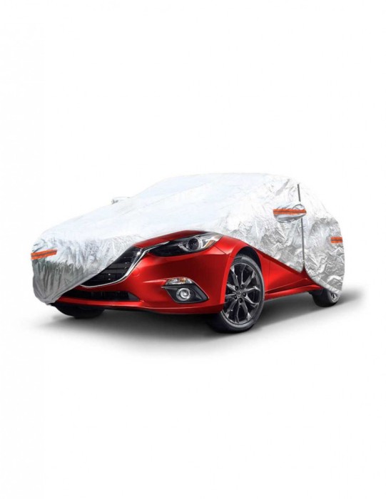Prelata pentru Autoturisme XL 530x180x120cm Argintie