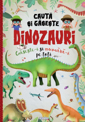 Cauta si gaseste dinozauri PlayLearn Toys foto