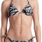 Costum Baie Femei Arena Water Print String Bikini Triangle, 2 piese, XS - OUTLET