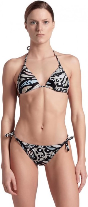Costum Baie Femei Arena Water Print String Bikini Triangle, 2 piese, XS - OUTLET