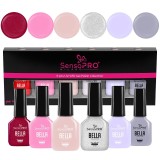Cumpara ieftin Set 6 Oje Semipermanente BELLA SensoPRO Milano, Satin Elite