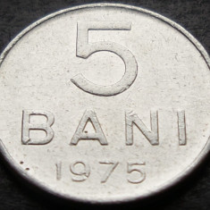 Moneda 5 BANI - RS ROMANIA, anul 1975 * cod 3462 B