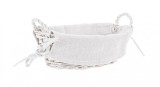 Cumpara ieftin Set 12 cosuri depozitare lemn salcie alb Alesha 27x19x9 cm