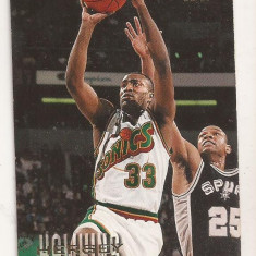 Cartonas baschet NBA Fleer 1996-1997 - nr 101 Hersey Hawkins - Sonics