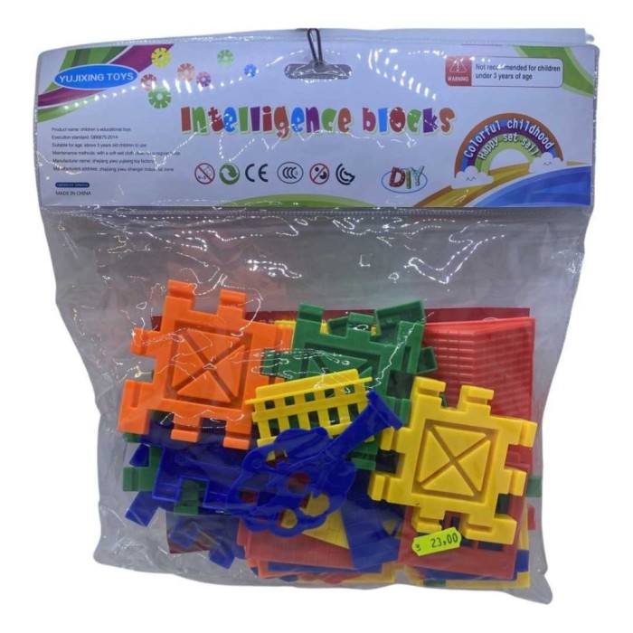 Set educational building model 3