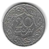 POLONIA 20 GROSZY 1923 [3]