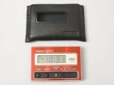 Ceas electronic quartz de buzunar OMRON LQ-11R Quartz old electronic pocket watch + carry case