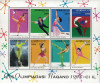 AZERBAIDJAN 1997 - Jocurile Olimpice de iarna, Nagano / colita MNH, Nestampilat