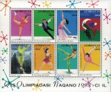 Cumpara ieftin Azerbaidjan 1997: Colita MNH - Jocurile Olimpice de Iarna Nagano - Timbre Colectie