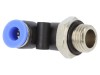 Racord push-in unghi PBT G 1/4 15bar
