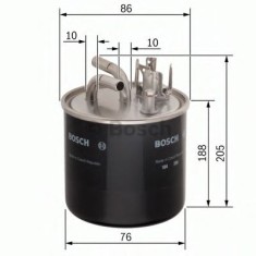 Filtru combustibil AUDI A6 Allroad (4FH, C6) (2006 - 2011) BOSCH 0 450 906 459