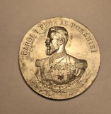 Medalie Regele Carol I Monumentul Eroilor de la Tulcea