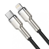 Cumpara ieftin Cablu Baseus Type-C la Lightning 1m bk