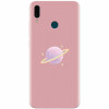 Husa silicon pentru Huawei Y9 2019, Saturn On Pink