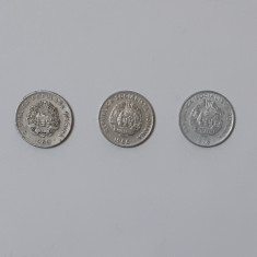Lot 3 Monede Romania - 15 Bani 1960 + 1966 + 1975 (VEZI DESCRIEREA)