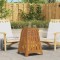 vidaXL Cuptor de foc Maro 50 x 50 x 70 cm Oțel rezistent la intemperii 858959