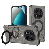 Husa pentru Xiaomi Redmi Note 15 Pro 5G, Techsuit, Carbon Shield Pro, Fumurie