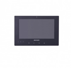 Monitor de interior pe 2 fire Hikvision, DS-KH8340-TCE2 montaj pe 2fire 7-Inch Colorful TFT LCD, Capacitive Touch Screen, Touch Bu ttonDisplay resolut foto