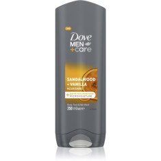Dove Men+Care Sandalwood&amp;Vanilla gel de duș 3 in 1 pentru bărbați 250 ml