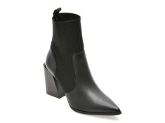 Botine elegante ALDO negre, GANINA 001, din piele naturala