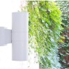Aplica Exterior Valeria, 2*GU10, Alb, Metal si Sticla ModernLight Concept, Alessandro DESIGN