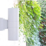 Aplica Exterior Valeria, 2*GU10, Alb, Metal si Sticla ModernLight Concept