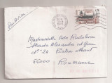 FD16 - Plic Circulat international Franta - Romania 1978