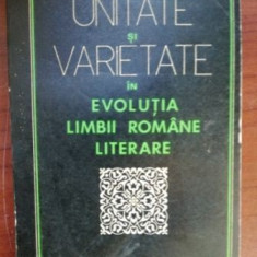 Unitate si varietate in evolutia limbii romane literare- Petru Zugun