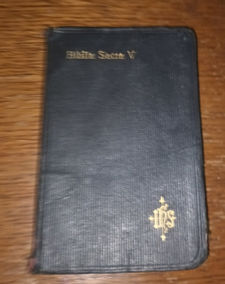 BIBLIA SACRA NOVUM TESTAMENTUM 1922 foto