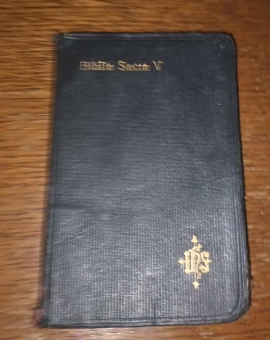 BIBLIA SACRA NOVUM TESTAMENTUM 1922