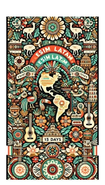 eSIM LATAM, Unlimited Plus, 15 Days