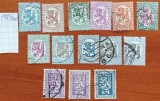FINLANDA-1925/9''lot14.Timbre cu val. in Marci finlandeze'' stampilat'' -Vezi-Scan