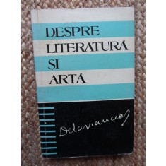 Despre literatura si arta de Barbu St. Delavrancea