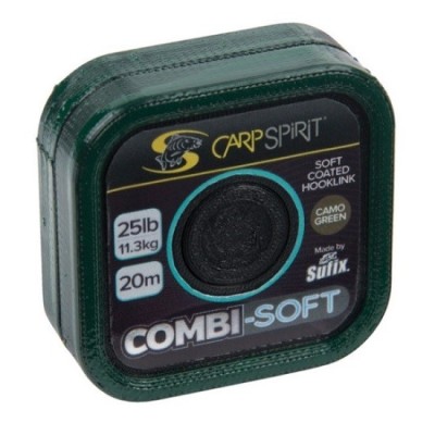 FIR TEXTIL CU CAMASA CARP SPIRIT COMBI-SOFT 20LB 9.1KG 20MT CAMO GREEN foto