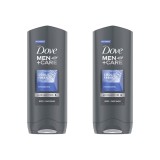 Set 2x Gel de dus Dove Men+Care Cool Fresh, 400 ml
