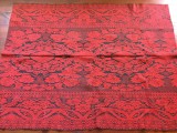 arta / traditie / rustic / design - Cuvertura , Macat , Scoarta , Patura taraneasca realizata manual la razboiul de tesut !