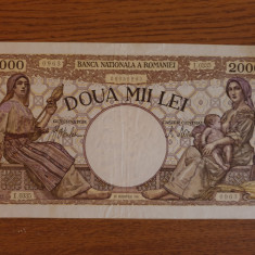 Bancnota 2000 lei 1941