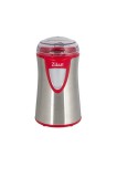 Cumpara ieftin Rasnita cafea electrica, Zilan ZLN-8012,Argintiu /Rosu 150 W, inox, cutite macinare otel inoxidabil